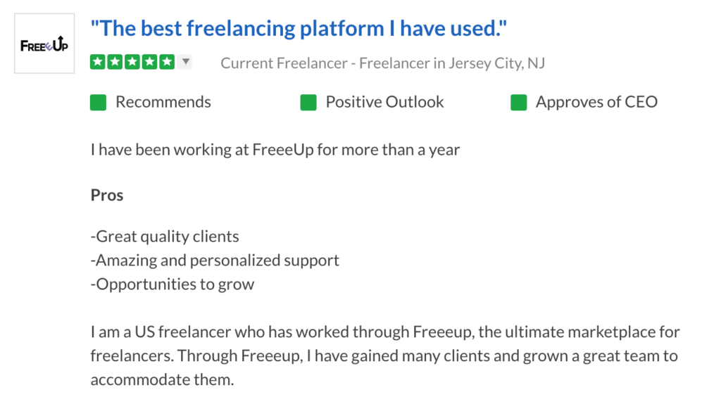 hubstaff freelancer reviews