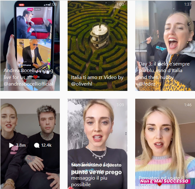 IGTV for marketing videos