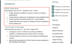 How To List Freelance Work On A Resume (with Examples)