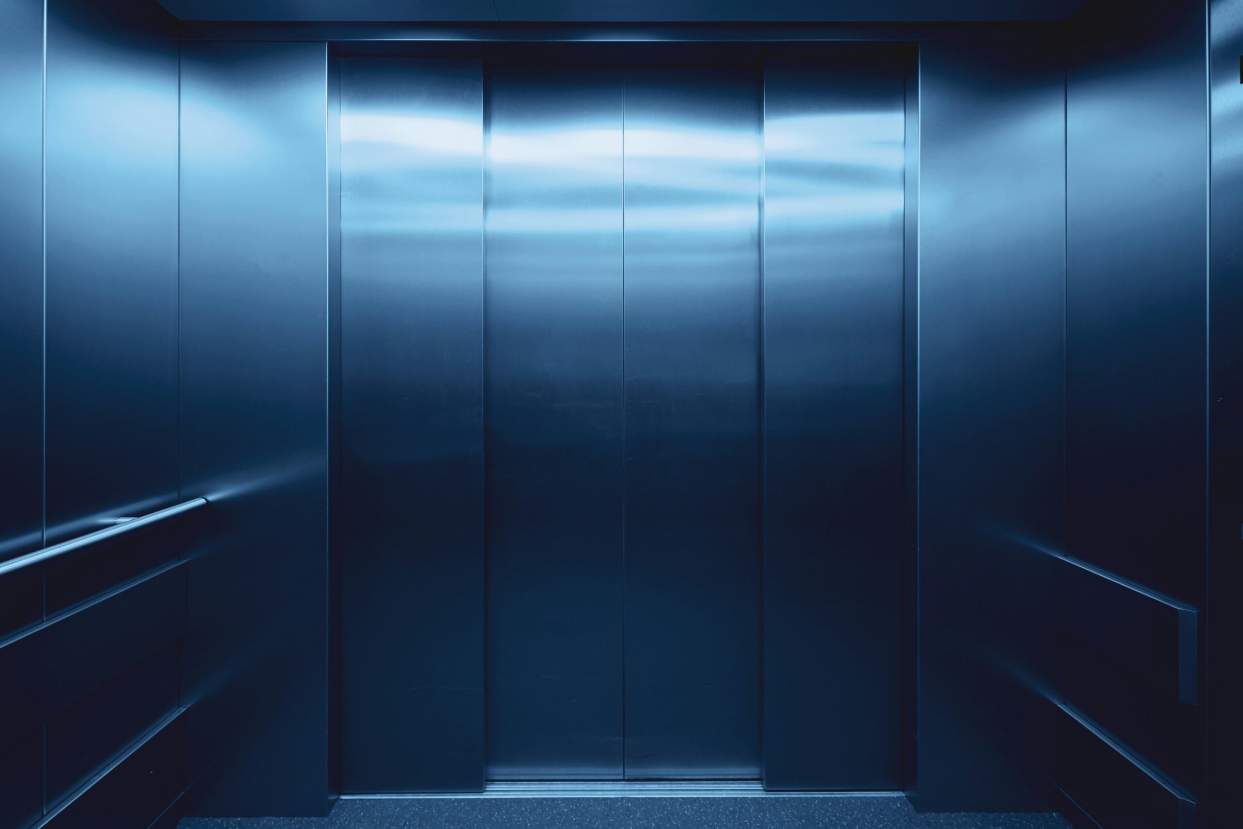 inside of an elevator